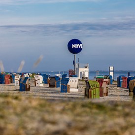 Glampingunterkunft: Strand Dornumersiel  - Pipowagen auf dem Campingplatz am Nordseestrand in Dornumersiel