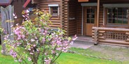Luxuscamping - Vorpommern - Finnische Blockhäuser auf Camping Pommernland 