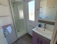 Glampingunterkunft: Badezimmer - Mobilheime auf Campingplatz "Auf dem Simpel"