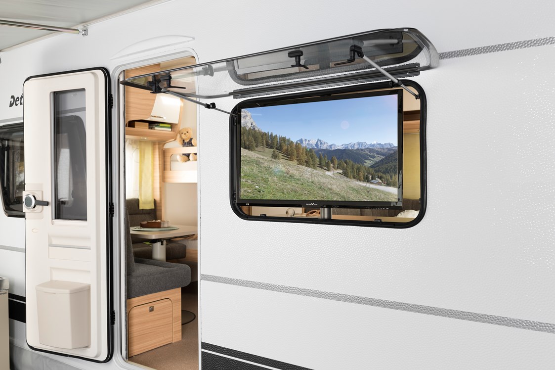 Glampingunterkunft: Mit Flat Tv - Glamping Caravan