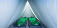 Luxuscamping - Seehöhe - Shelter innen - Pop-Up Hotel am Camping Attermenzen
