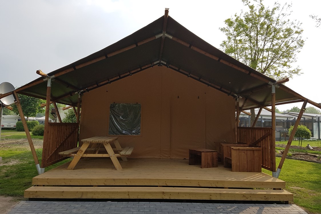Glampingunterkunft: Unsere Zeltlodge - Safari Zeltlodge mit exklusiver Ausstattung