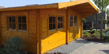 Luxuscamping - PLZ 49740 (Deutschland) - Blockhütten auf Comfortcamping Hase-Ufer