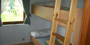 Luxuscamping - Binnenland - Kinderzimmer mit Stockbetten - Mobilheime Standard auf KlüthseeCamp&Seeblick