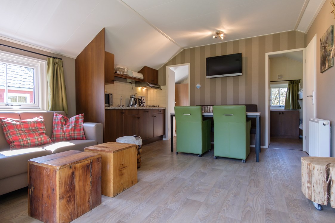 Glampingunterkunft: Wohnraum - Lodges 4 Personen auf  Camping De Kleine Wolf