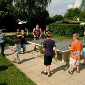 Glampingunterkunft: Tischtennis - Mobilheime auf Camping Schüttehof