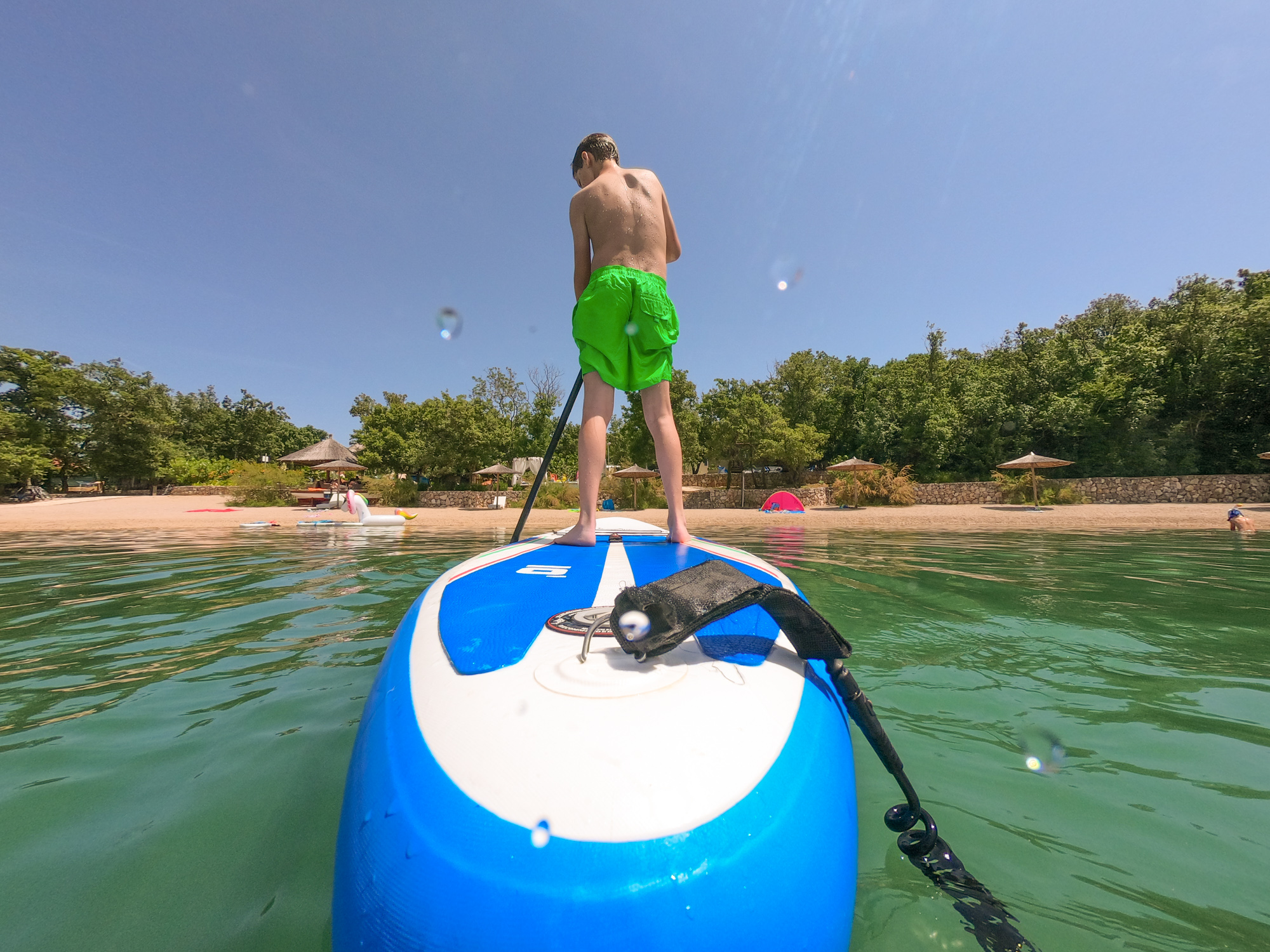 Glampingunterkunft: 5 große Glamping-Zelte am Meer