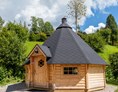 Glampingunterkunft: Grillkota - Gemeinschaftshaus - PODhouse - Holziglu gross auf Camping Atzmännig