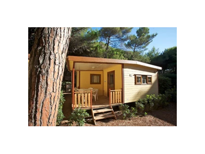Luxury camping - Mobilheim Mini Villini plus auf Camping Le Esperidi
