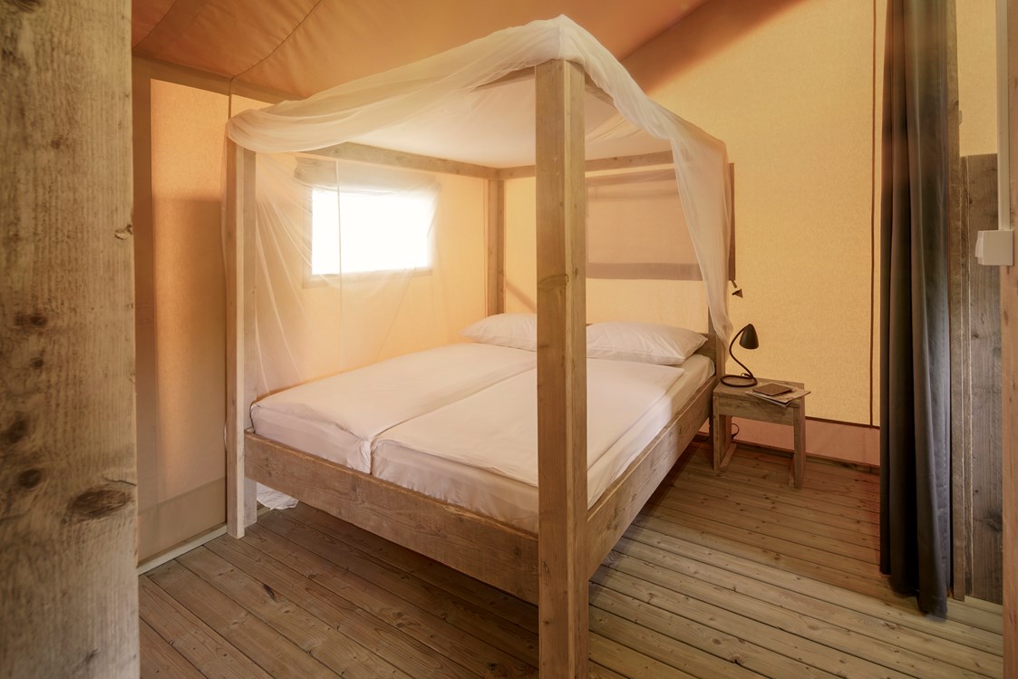 Glampingunterkunft: Ehezimmer - Safari-Zelte auf Lanterna Premium Camping Resort
