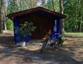 Glampingunterkunft: Radhütte Radieschen am Wurlsee - Naturcampingpark Rehberge