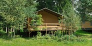 Luxuscamping - Preisniveau: exklusiv - Österreich - Safari-Lodge-Zelt "Hippo" - Safari-Lodge-Zelt "Hippo" am Nature Resort Natterer See