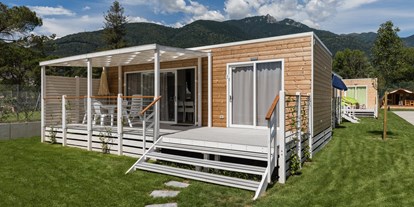 Luxuscamping - Tessin - River Lodge 4 auf Campofelice Camping Village