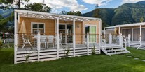 Luxuscamping - Art der Unterkunft: Lodgezelt - PLZ 6598 (Schweiz) - Campofelice Camping Village River Lodge Maxi auf Campofelice Camping Village