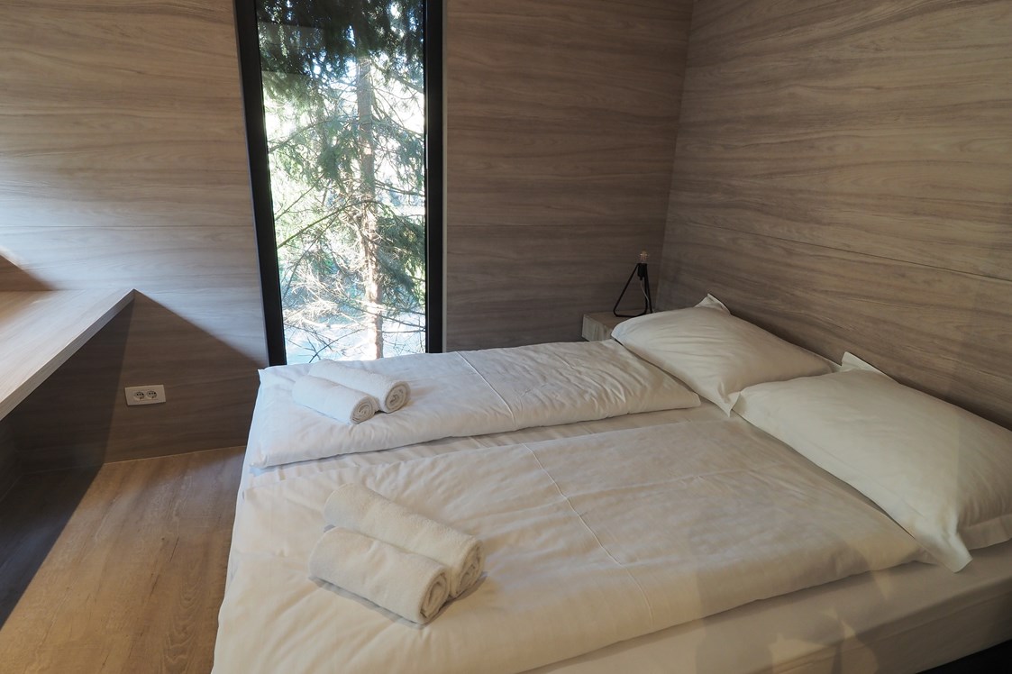 Glampingunterkunft: Doppelzimmer - Holzhaus auf Plitvice Holiday Resort