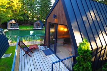 Glampingunterkunft: Haus am See - Haus am See auf Plitvice Holiday Resort