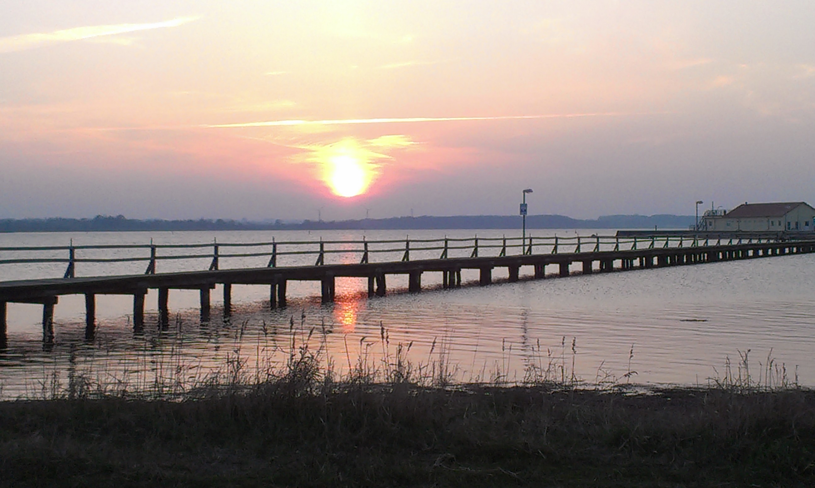 Glampingunterkunft: Sonnenuntergang über der Ostsee - Ankerlodge an der Flensburger Förde