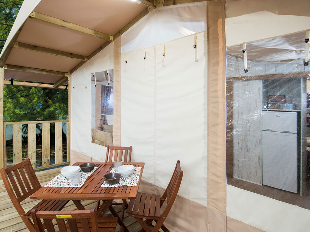 Glampingunterkunft: Safari auf dem Campingplatz Park Polidor