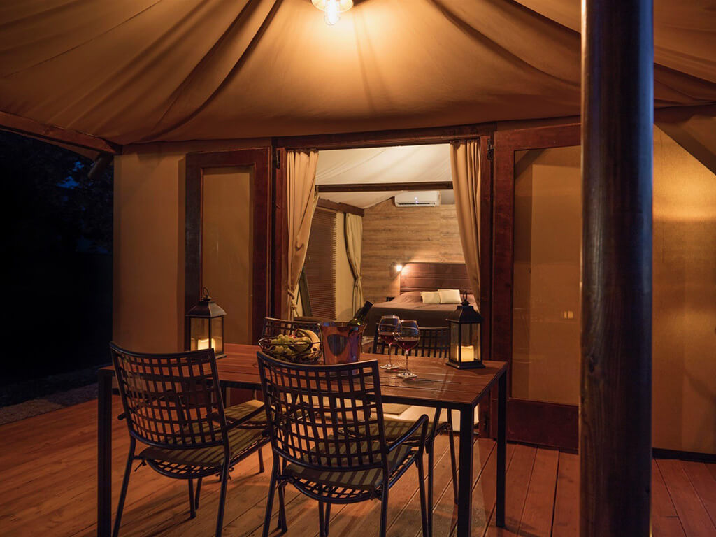 Glampingunterkunft: Glamping Delta auf dem Campingplatz Lopari