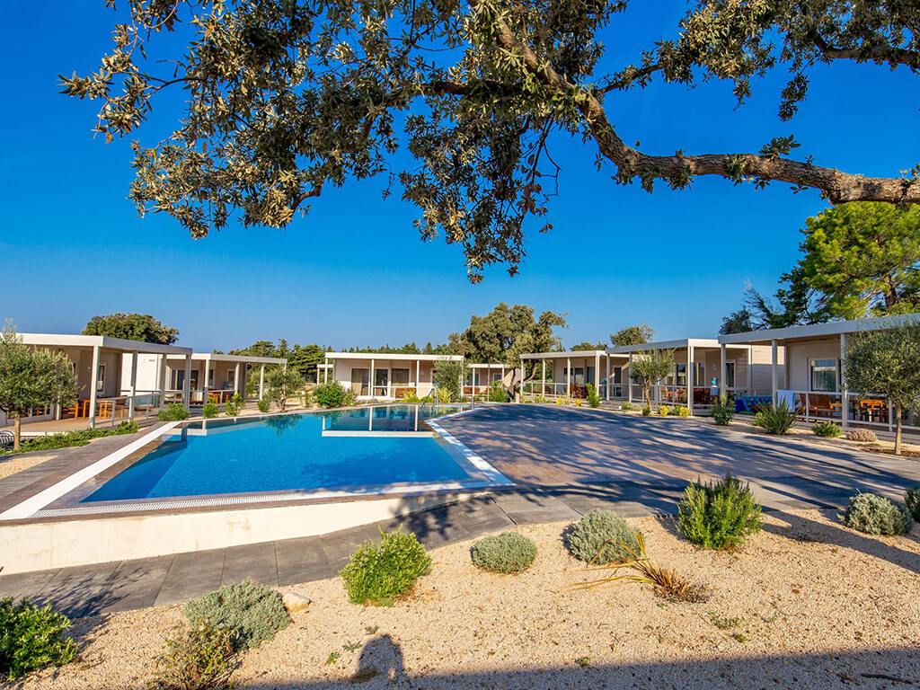 Glampingunterkunft: Mediteran Superior auf dem Campingplatz Straško