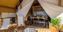 Luxuscamping - Pula - Arena One 99 Glamping - Meinmobilheim Two bedroom safari tent auf dem Arena One 99 Glamping