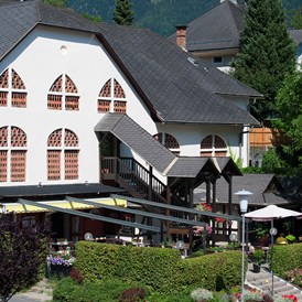 Glampingunterkunft: Landgasthaus Berghof - Ferienhaus Premium am Seecamping Berghof