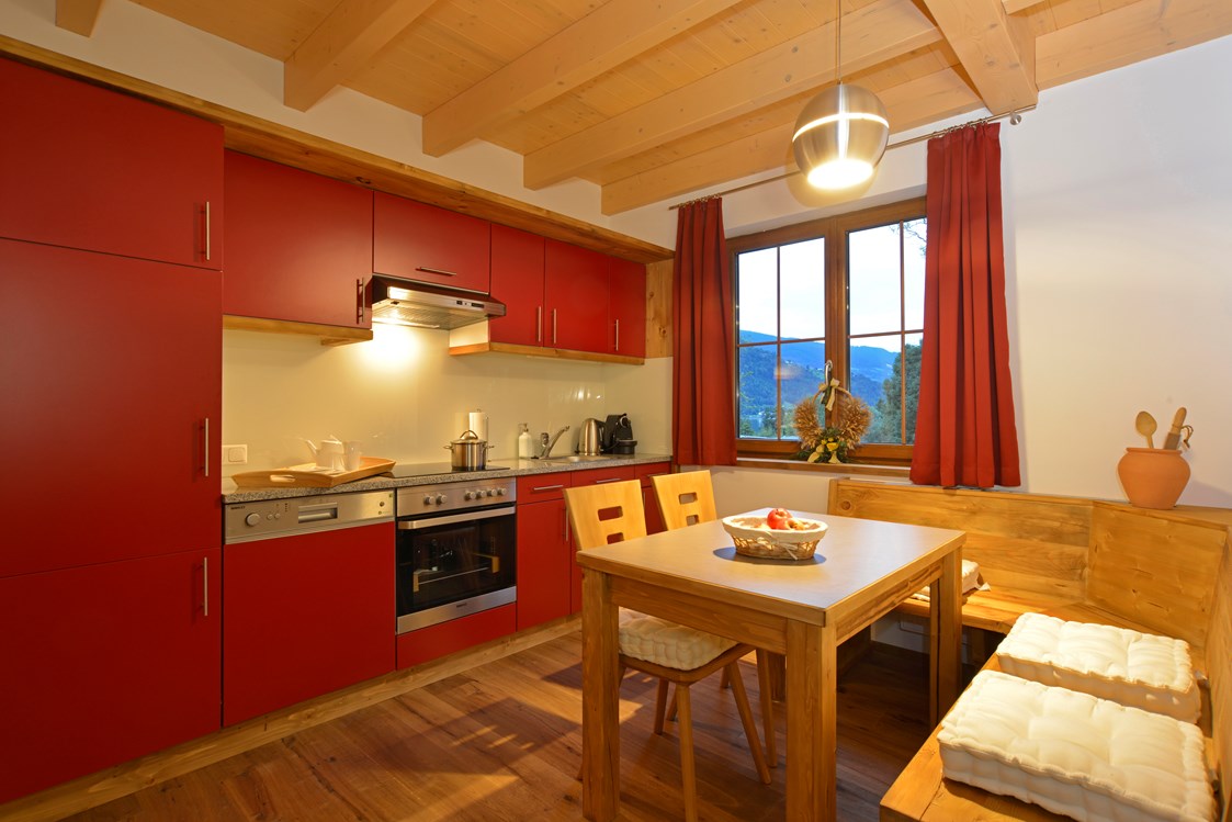 Glampingunterkunft: Küche - Ferienhaus Deluxe am Seecamping Berghof