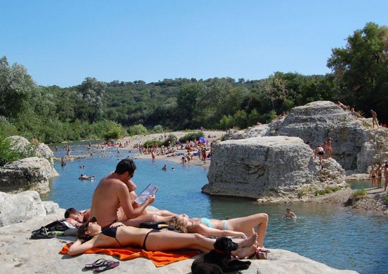 Glampingunterkunft: Mobilheim Texas auf Camping Les Cascades