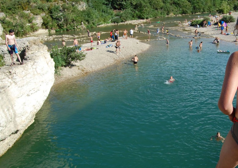 Glampingunterkunft: Mobilheim Texas auf Camping Les Cascades